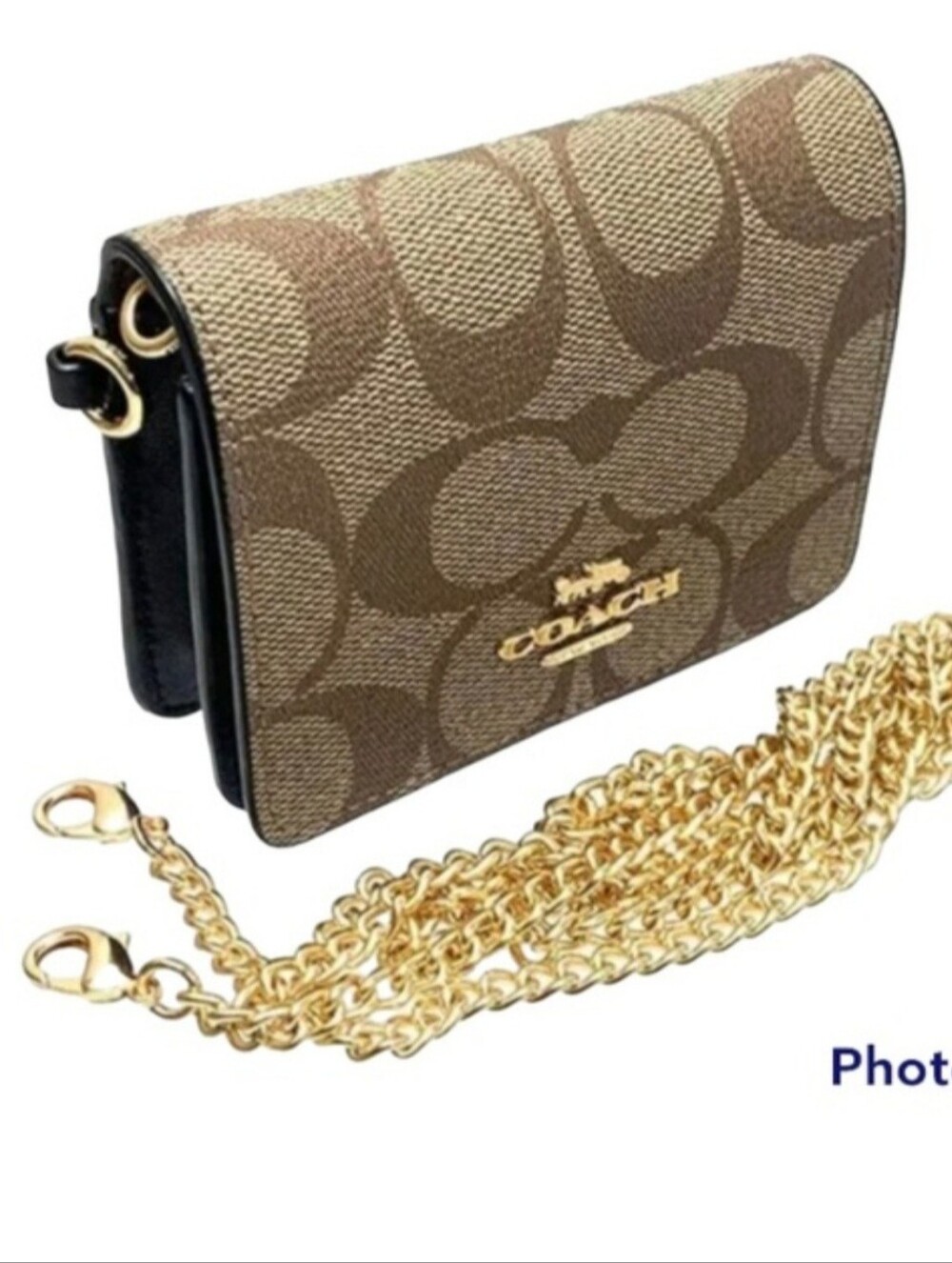 EUC Authentic Coach Wallet on a Chain